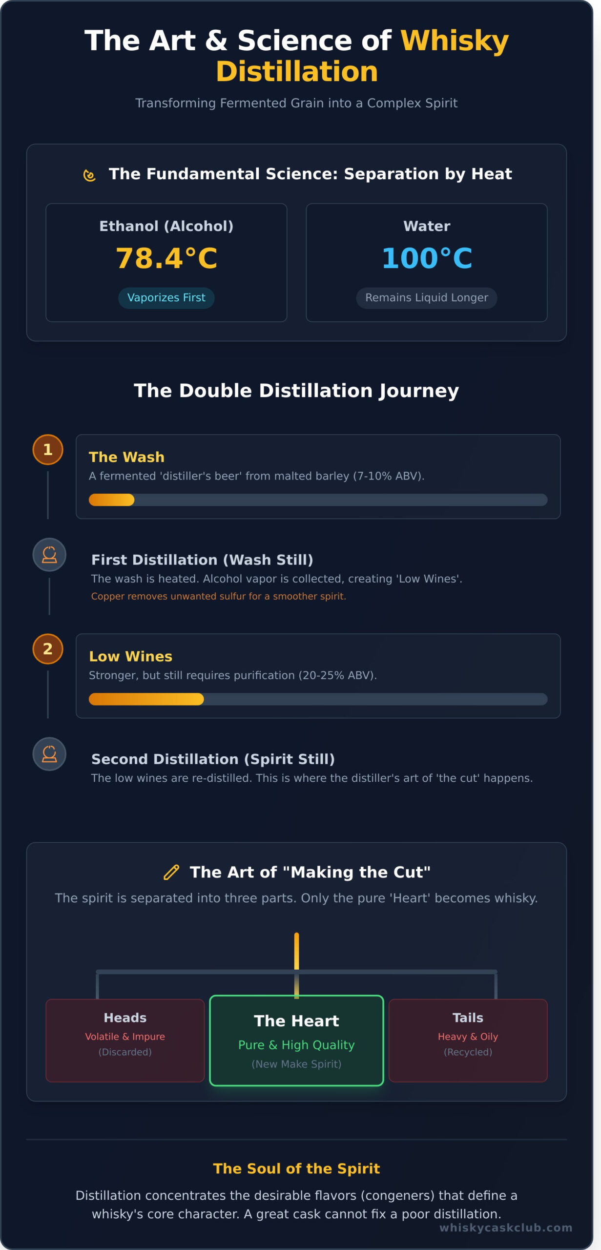 What Does Distilled Mean? The Art and Science of Creating Spirits - Infographic