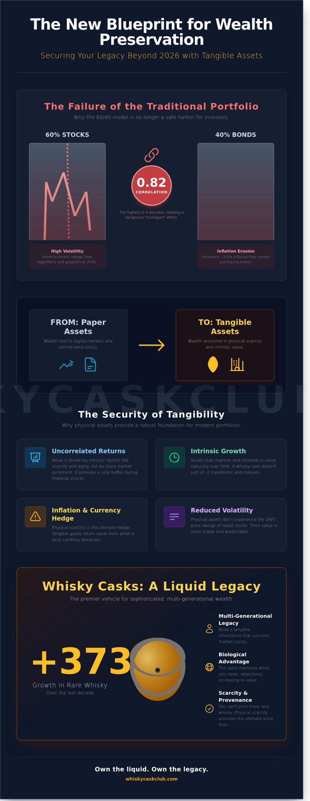 Secure Alternative Investments for Wealth Preservation: A 2026 Strategy Guide - Infographic